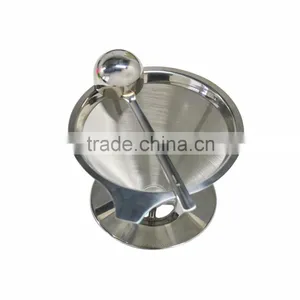 Eco Friendly Stainless Steel Coffee Dripper/SS Coffee Filter thumbnail-3