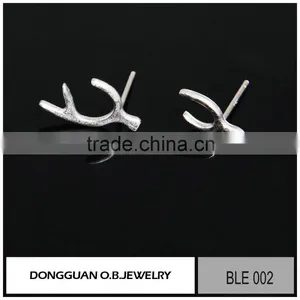2016 The Newest Wholesale Stud Earrings,MATT Finished Jewelry Earring thumbnail-1