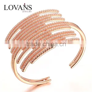 2016 New Models S925 Sterling Silver Gemstone Bangle thumbnail-1