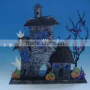 Metal Halloween Haunted House Halloween Decoration thumbnail-3