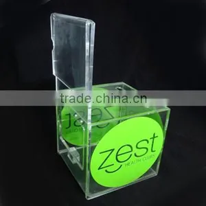 Acrylic Sign Holder Whiteboard Marker Pen Holder thumbnail-1