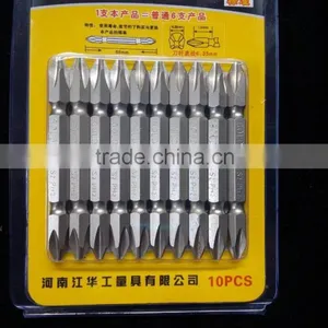 China Biggest Hand Tools Factory S2 Screwdriver Bit/High Toque Scrwdriver Bits With Philips/flatted/torx/pozidriv Head thumbnail-1