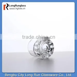 LongRun 30ml Sprinted Unique Design Bottom White Wine Glasses With Handle,manufacturer thumbnail-4