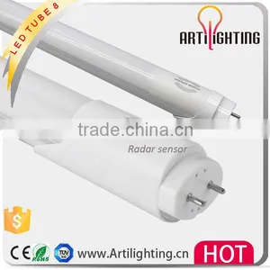 Top Quality Led Light 4ft Led Tube Alumium pc Cover Led Sensor t8 Tube thumbnail-1