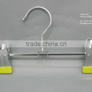 The HEAD Wire Bottom Hanger With Plastic Plated Tips , Skirt/pant Hanger ,metal Hanger thumbnail-4