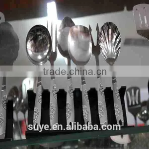 High Quality Stainless Steel Cutlery Large Stainless Steel Forkcutlery Set Holder Baby Dish Sets thumbnail-5