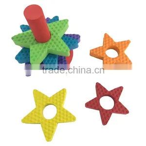 Melors Eva Foam Kids Star Toy EVA Foam Bath Star 3D Floating EVA Star Fun Bathtime Toy With Different Design thumbnail-2