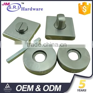 Hot Sale Square Shape Stainless Steel Thumb Turn Lock , Toilet Door Indicator Lock thumbnail-6