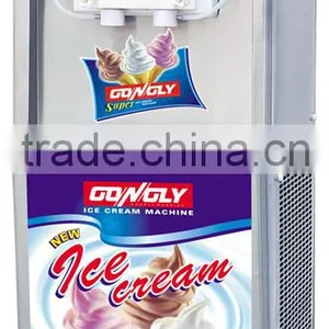 Used Soft Serve Ice Cream Machine Commercial Ice Cream Making Machine Rainbow Soft Ice Cream Vending Machine thumbnail-1