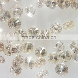 Natural Loose Brilliant Cut Diamond I Color I Clarity 1-1.2mm Nontreated thumbnail-1