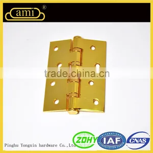 Types of Window Bright Brass Gold Ball Bearing Hinge thumbnail-1