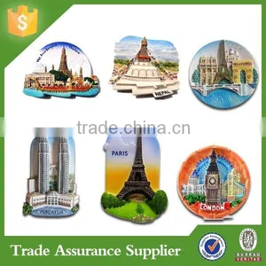 Custom Tourist 3d Souvenir France Resin Fridge Magnet thumbnail-5