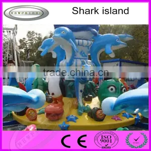 Manufacturer China Amusement Rides Water Kids Game Fight Shark Island For Sale thumbnail-1