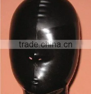 Latex Mask Inflatable Head 100%nature Latex Inflatable Mask Latex Catsuit thumbnail-1