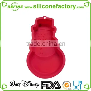 Disney Audit Factory for Silicone Christmas Cake Mould in Snowman Shape thumbnail-2