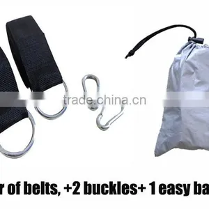 Zinc-Galvanized Steel Carabiner Spring Snap Link Hook Adjustable Tree Straps thumbnail-2