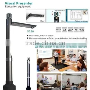 Portable Digital High Resolution 5 Mega Audio Visual Document Camera Work With Overhead Projectors thumbnail-2