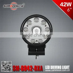 6 Inch 42W Round LED Head Light thumbnail-1