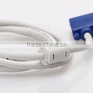 7.5M White VGA Cable With Gold Plated Male to Female thumbnail-3