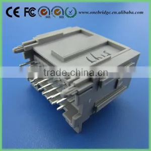 Customized 12 Pin Male PCB Jack RJ45 Connector thumbnail-1