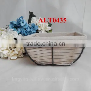 Wire Frame Storage Baskets Iron Small Baskets for Decoration thumbnail-2