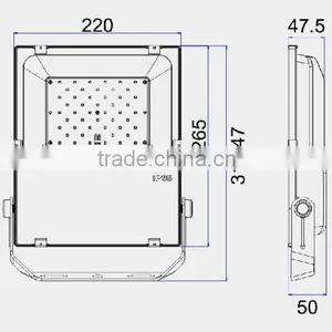Factory Directly Provide Dmx Rgb Outdoor Led Flood Light 50W thumbnail-4