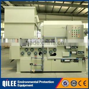 Belt Type Sewage Treatment Dewatering Sludge Filter Press Machine thumbnail-1