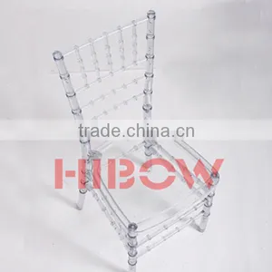 Hibow Furniture China High Quatity Transparent Tiffany Chair for Sale thumbnail-1