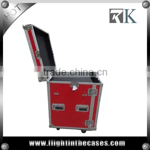 Drawer Flight Case With DJ Work Table and Wheels, 4 Drawers--2 x 4U, 2 x 3U High thumbnail-3