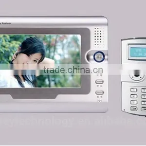 7''TFT Display Color Visual Controller With Time Attendance and Door Phone thumbnail-2