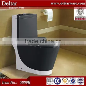 Popular Black Colored Wc, CE Approved Washdown Sanitary Ware,portable Colored Toilet thumbnail-1