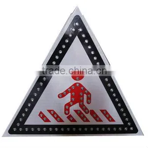 Solar Powered Pedestrian Traffic Signal Board thumbnail-2