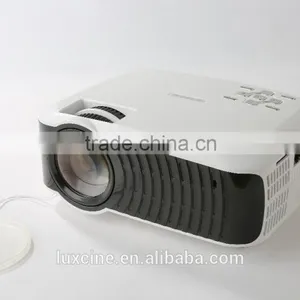 New Arrival! World 1st 720P Android 4.4.2 HD LED Small LCD Projector With Miracast WiFi Bluetooth 4.0 Bluray Beamer thumbnail-4