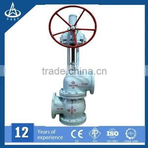 API Manuel Alumina Slurry Valve, Y Type Ball Slurry Valve thumbnail-1
