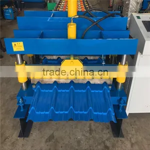 Africa Hot Sale Roof Tile Sheet Rolling Forming Machine thumbnail-3