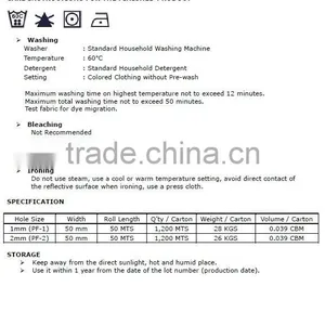 9905H-PF Reflective Heat Transfer Tape - Perforated thumbnail-5