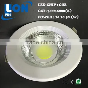 LED CEILING LIHGT 10W 20W 30W COB LED DOWNLIGHT WITH HIGH QUANLITY Led Panel Light thumbnail-1