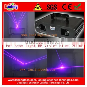 Double Tunnel Fat Beam Laser Light/Blue Double Tunnel Fat Beam Disco Light thumbnail-1