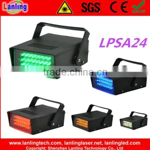 LPSA24 24pcs 5mm Red/Blue/Green/White/Yellow Mini LED Strobe Light Plastic Housing thumbnail-1