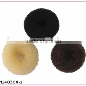 2014 Hot Sale Sponge Black Hair Bun Manufacturer thumbnail-1