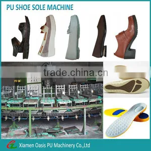 Global Popular Polyurethane PU Foam Shoe Sole Making Machine thumbnail-1