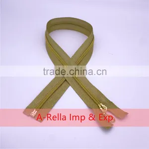 Gold Zipper Open -end Zipper NO.5 New Style thumbnail-1