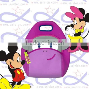 Cartoon Design Kids Neoprene Lunch Cooler Bag thumbnail-4