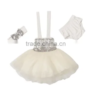 Red Sequin Girls Summer Party Dress Baby Fashion Clothes Designer One Piece Party Dresses thumbnail-5