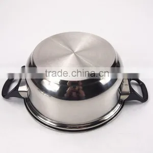 12pcs Cooking Pots Stainless Steel Non-stick Cookware Set With Glass Lid thumbnail-5