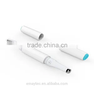 New Arrival 2 in 1 Beauty Wand With Warm Under Eye Micro Massager and Heated Eyelash Curler thumbnail-3
