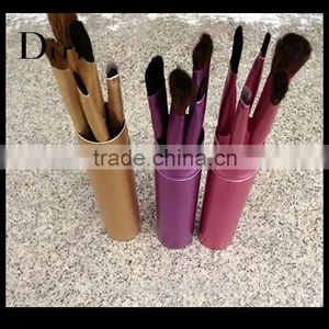 Wholesale Round Tube Face Use and Concealer,foundation,lip,glosss,eye Brush thumbnail-4