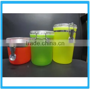 Top Quality Sealing Jar Plastic 3-pcs Food Saver Bins Snacks Storage Jars thumbnail-1