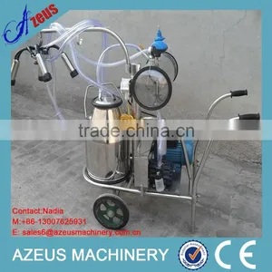 High Performance Vacuum Electric Cow Sheep Goat Electric Goat Milking Machine thumbnail-1