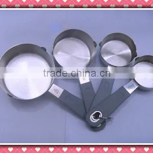 4pcs Stainless Steel Measuring Cup Set thumbnail-1